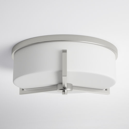 Rosolio 3 Light Glass Flush Mount & Reviews Joss & Main
